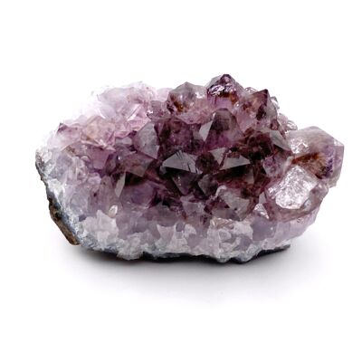 Raw Stone Amethyst Amethyst A- Weight: 383 gr size: 10cm long by 6 cm high