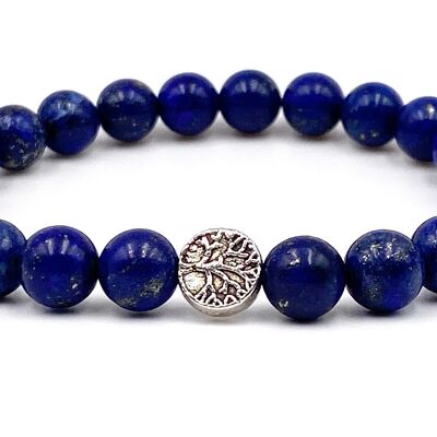 LAPIS LAZULI bracelet Intense blue natural lapis lazuli bracelet