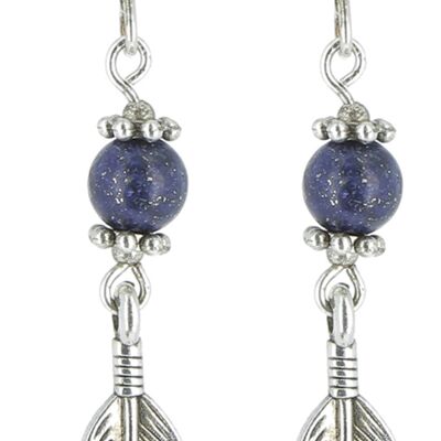 Earrings "Indian Summer" 925 silver hooks