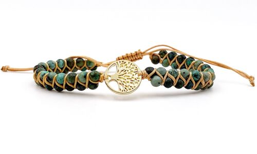 Bracelet Jaspe arbre de vie