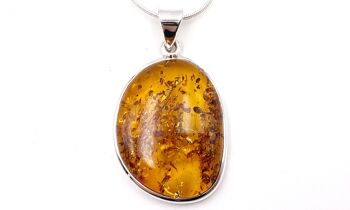 Pendentif Ambre Dimension H 2,5 cm x l 1,6 cm 5