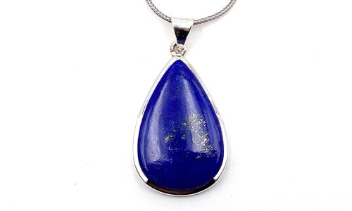 Pendentif Lapis Lazuli grande goutte  H3,2XL2,1cm
