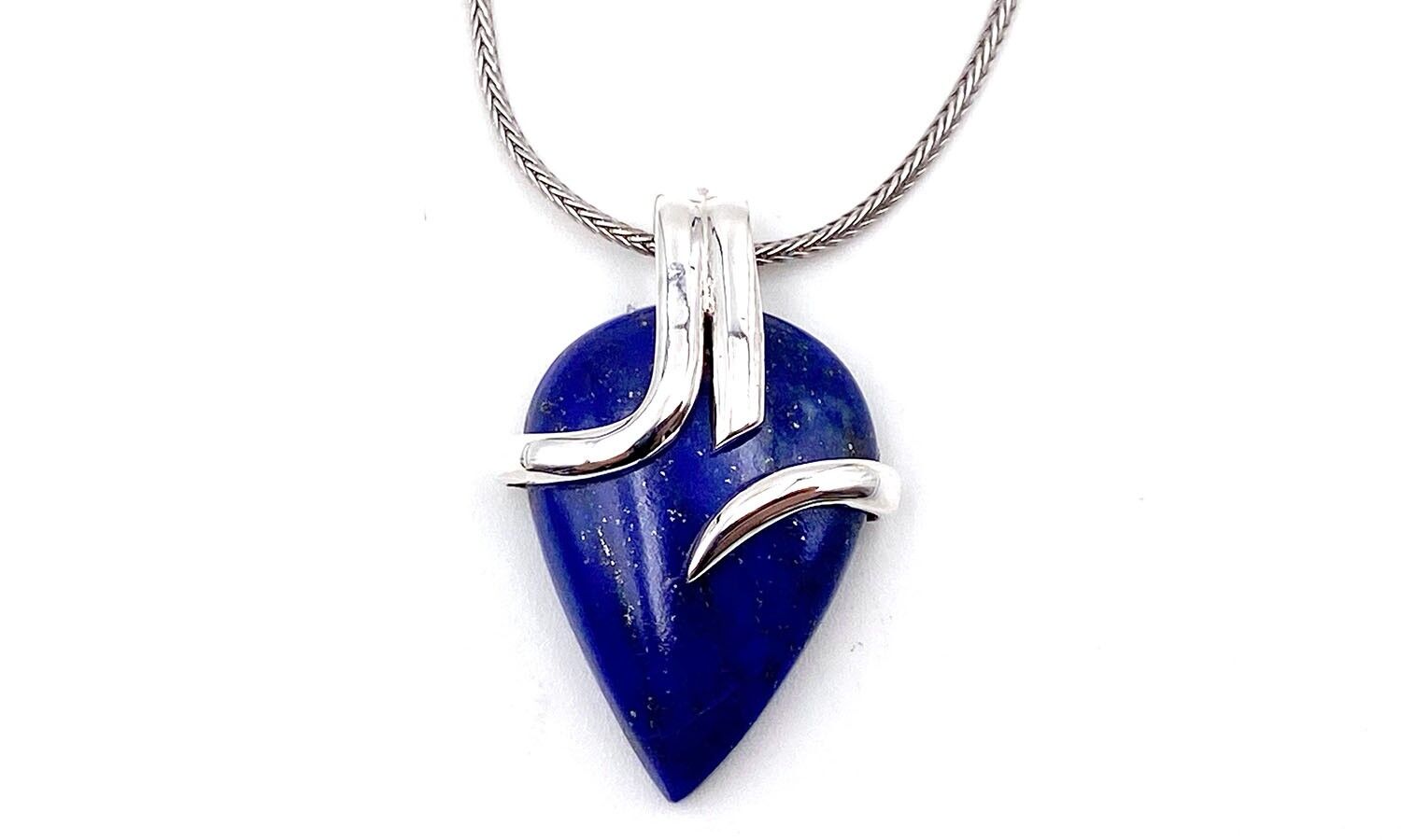 Pendant Lapis Lazuli Arrow H2,5XL1,9cm