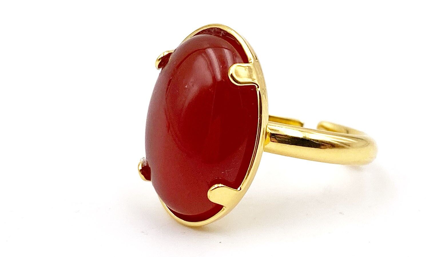 Bague CORNALINE foncée