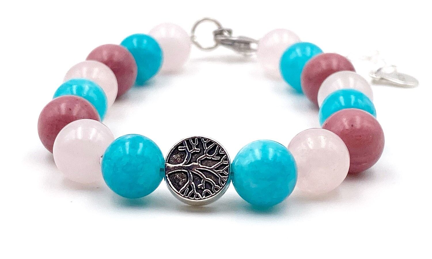 Bracelet Color Stones 8mm