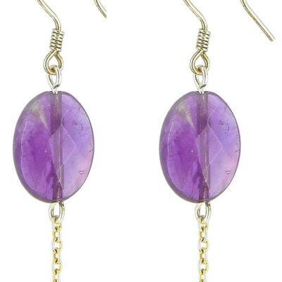 Amethyst dangling earrings Amethyst dangling earrings