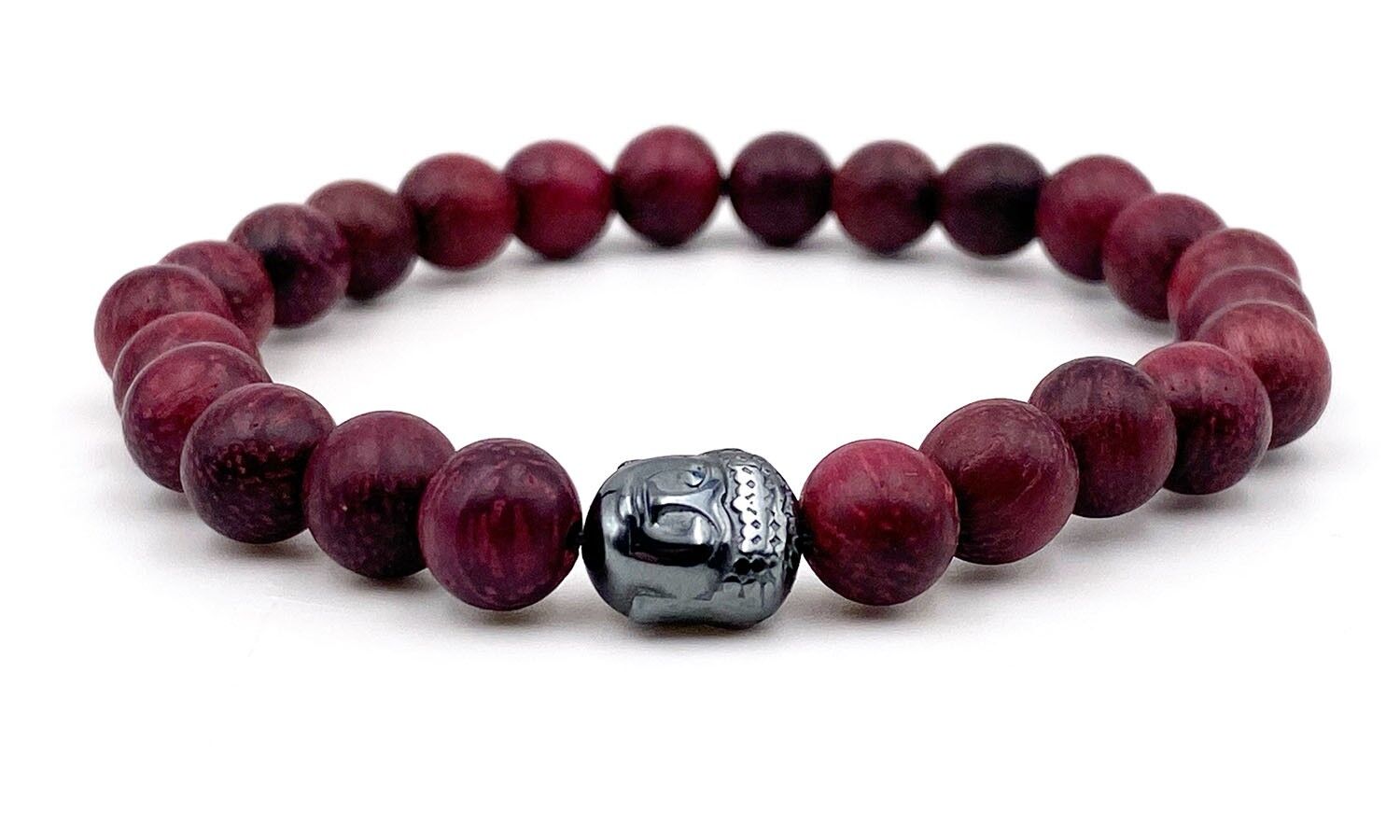 Bracciale in legno di sandalo 8-9mm