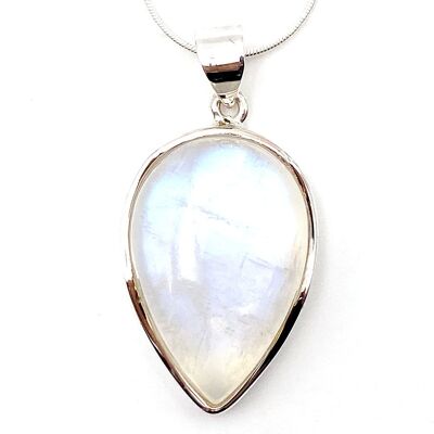 Peristerite arrow pendant Dimension H 4.6 cm x W 2.5 cm