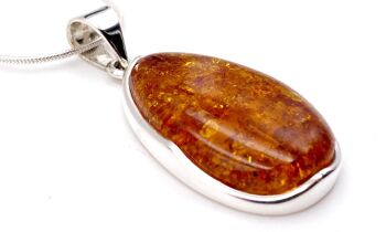 Pendentif Ambre Dimension H 2,5 cm x 1,6 cm 2