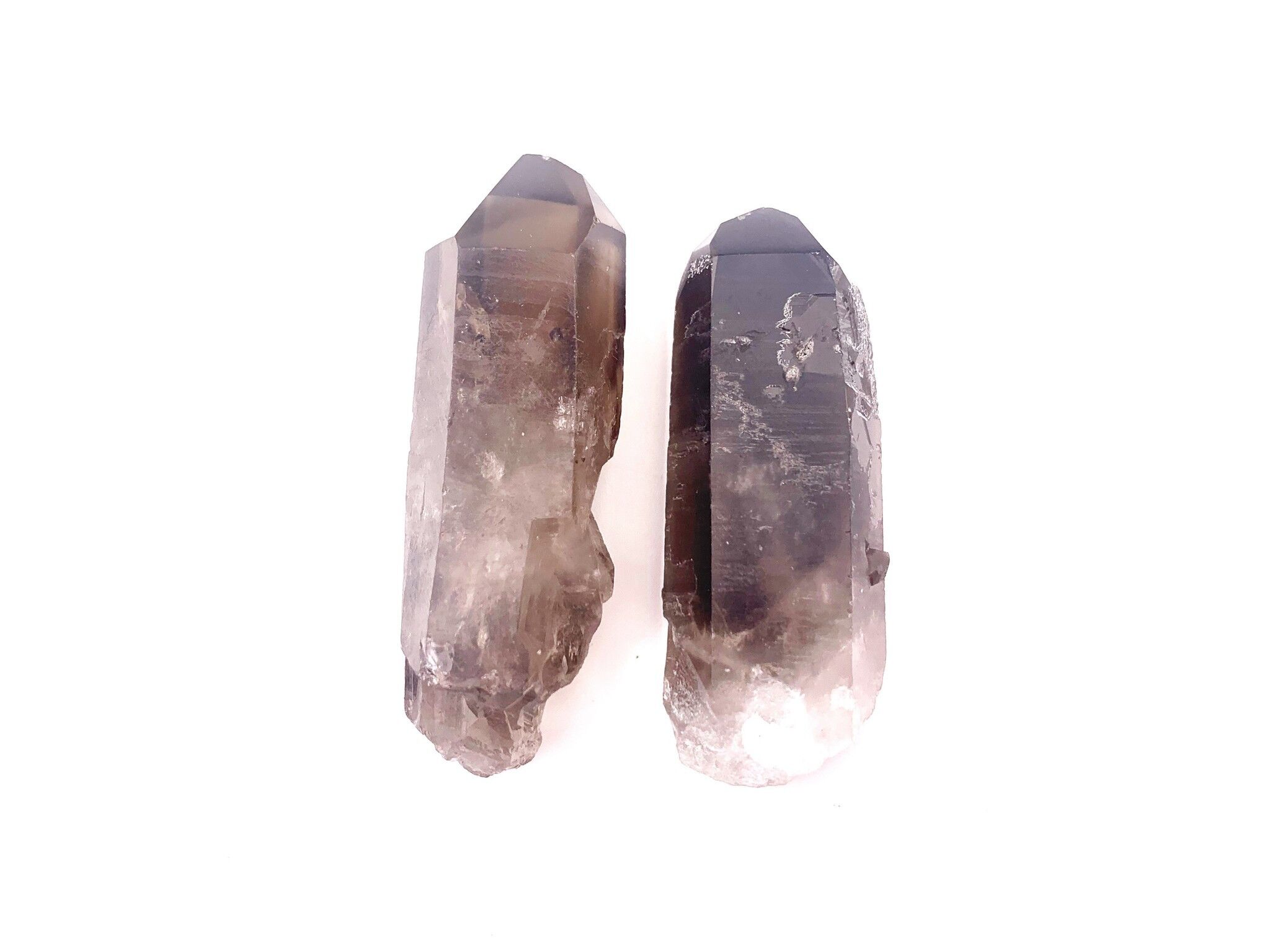 Raw smoky quartz point Smoky quartz point