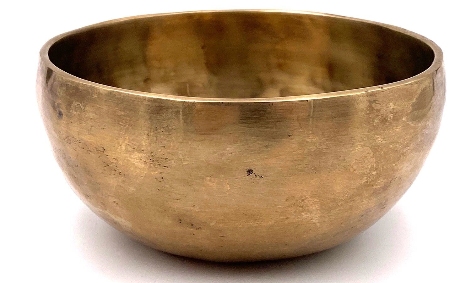 Singing bowl engraved "Buddha Medicine" 359 gr - 11.5 cm - note: LA delivered with mallet