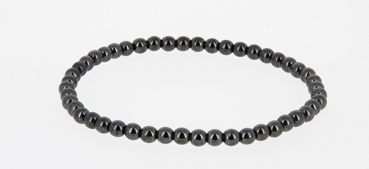 4mm hematite bracelet