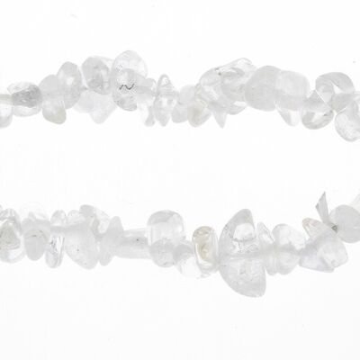 Pulsera Chips de Cristal de Roca