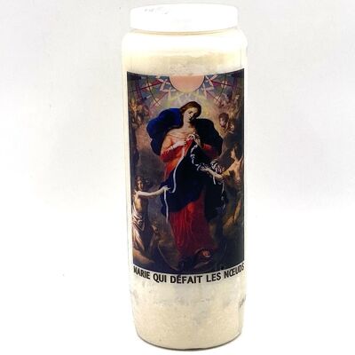 NOVENA candle Mary who unties the knots