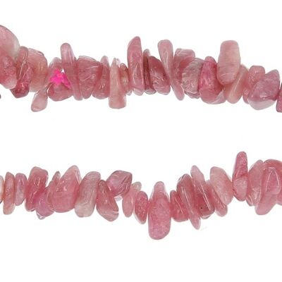 Pink Tourmaline Baroque Chips Bracelet