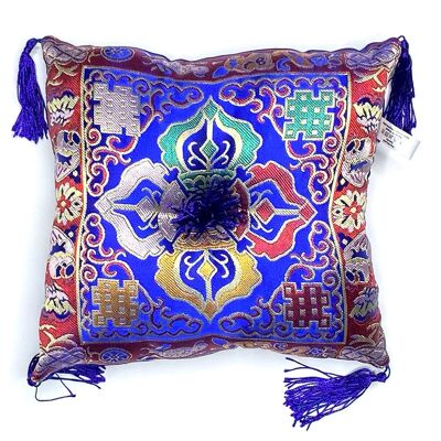 Cuscino per campana tibetana Blu