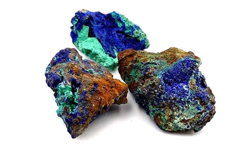 Azurite-Malachite brute  Azurite-Malachite brute