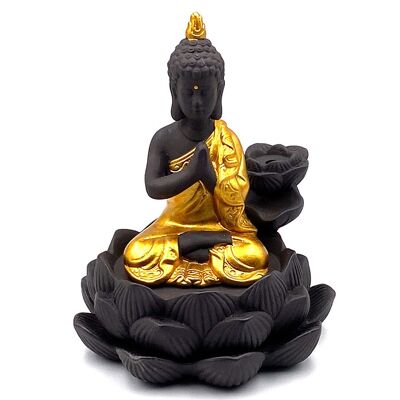 Buddha incense fountain Golden Buddha incense fountain