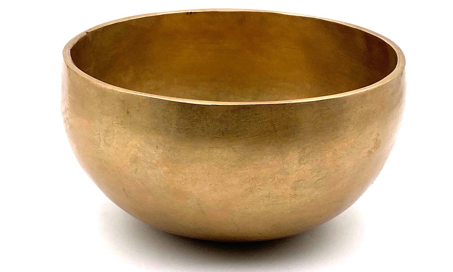 Tibetan Singing Bowl "God" 255 gr - 10.5cm - delivered with mallet