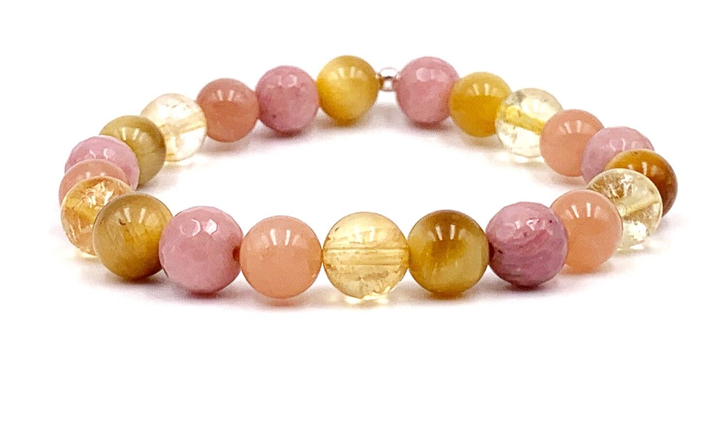 Love and Joy 6mm Stones Bracelet