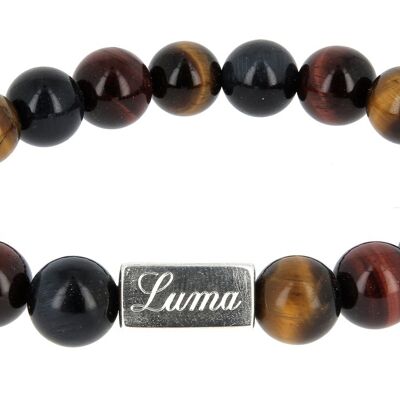 Father's Day Triple Protection Bracelet 10 mm without Charm