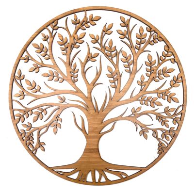 Tree of life in Bamboo wood Tree of life 28 cm