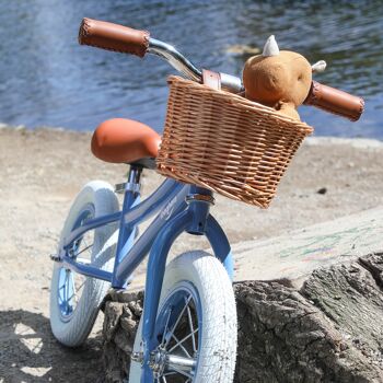 Draisienne Bleue pour enfant - Vélo sans pédales vintage 3