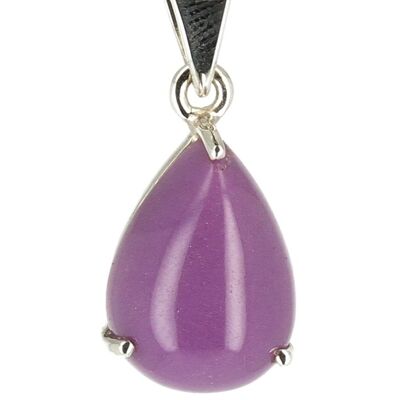 Phosphosiderite drop pendant N°2 - H 2 cm x 1.5 cm