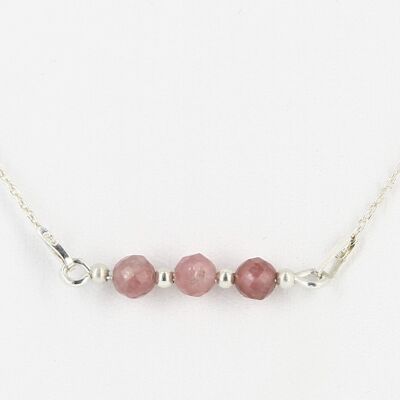 Pink Tourmaline Necklace