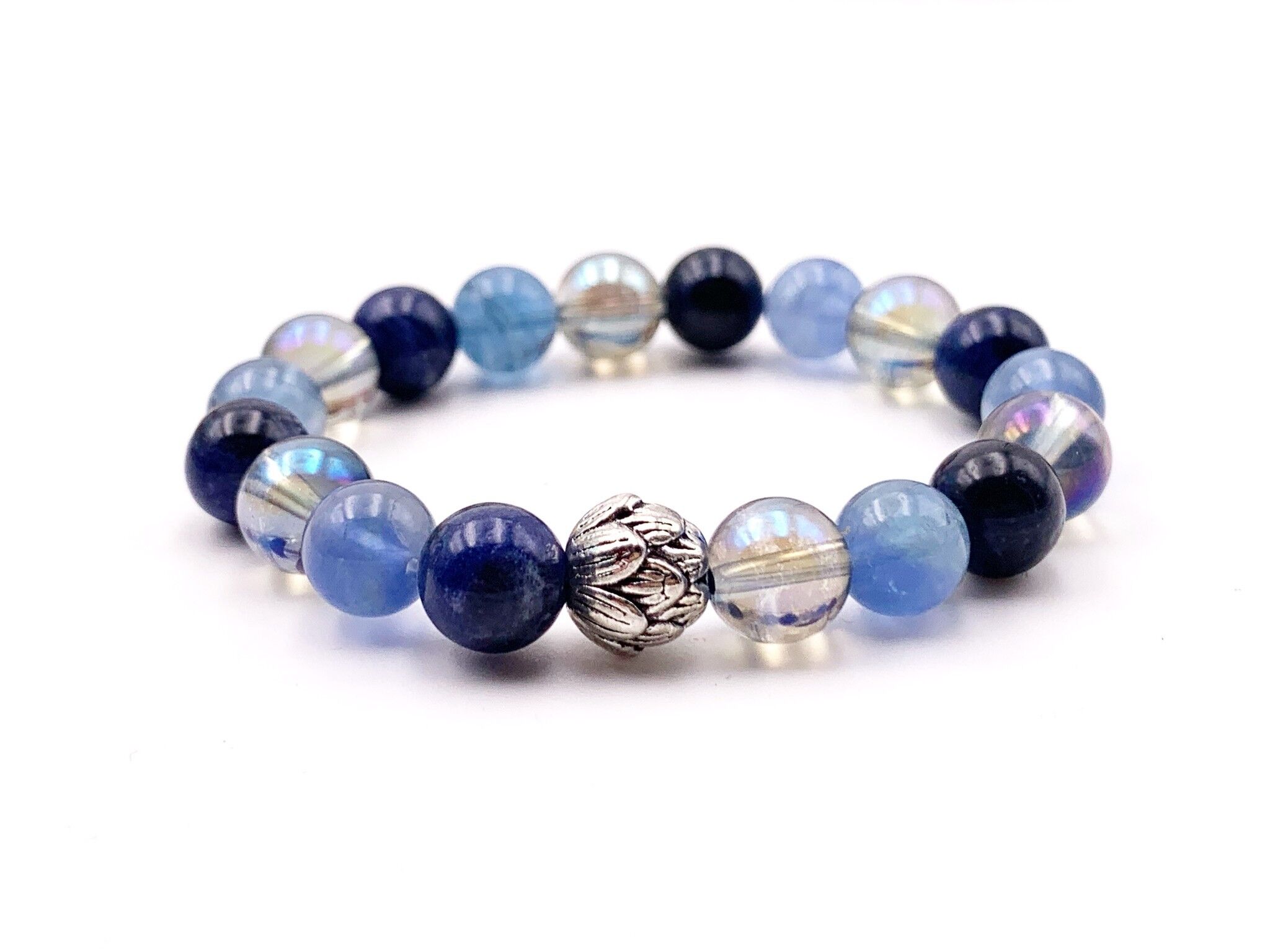 Aqua lotus bracelet Aqua lotus bracelet