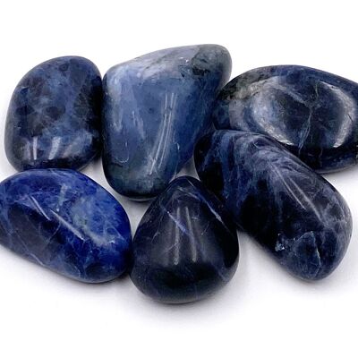 Stone rolled Sodalite size between 2 and 3 cm