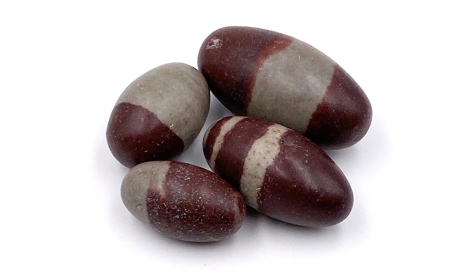 Pierre roulée Shiva Lingam Taille environ 2-2,5 cm