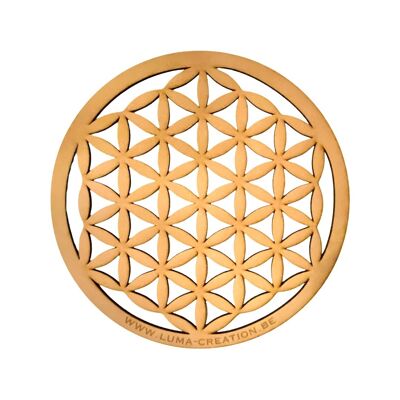 Flower of life MDF wood 58 cm