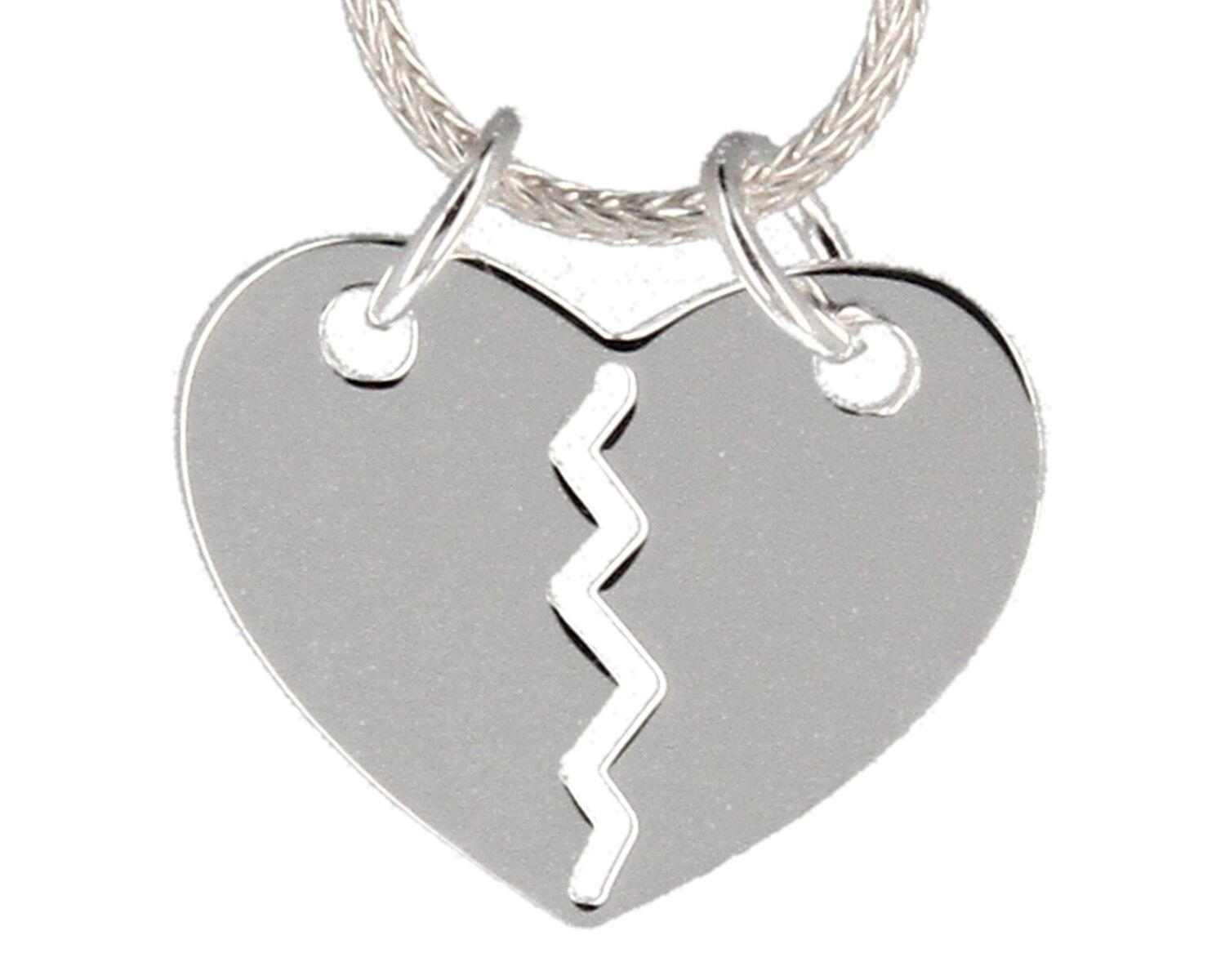 Ciondolo a cuore da separare