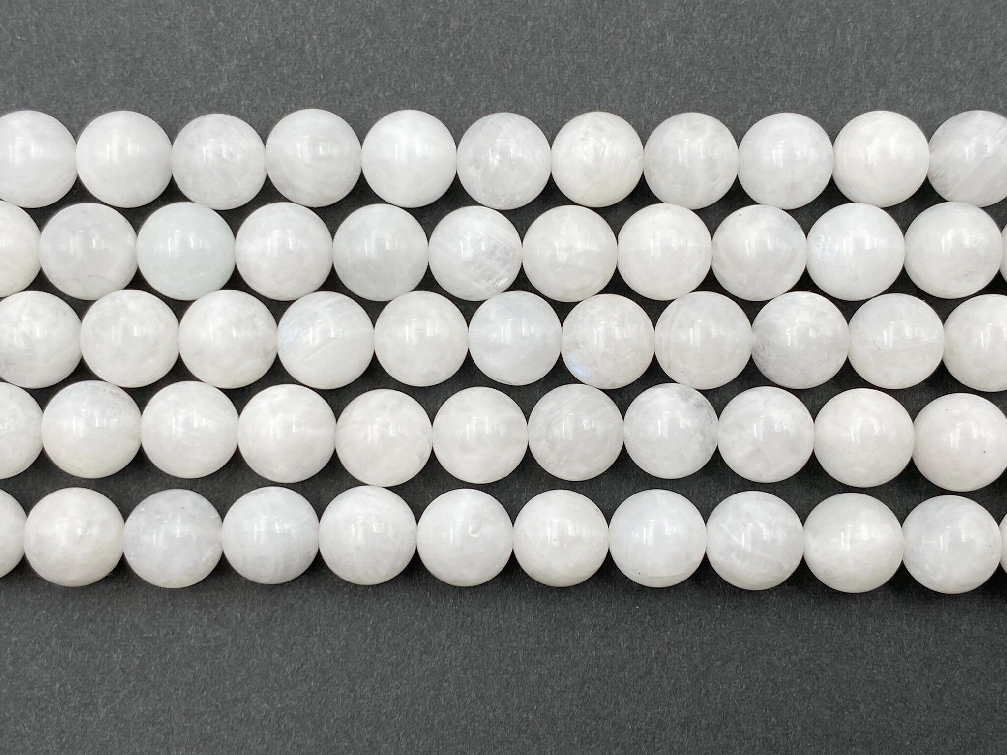 Moonstone (Peristerite) 8mm milky