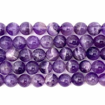 Amethyst Chevron 8mm