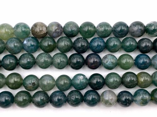 Agate mousse 6mm
