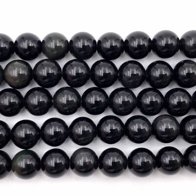 Obsidienne Oeil Celeste 8mm