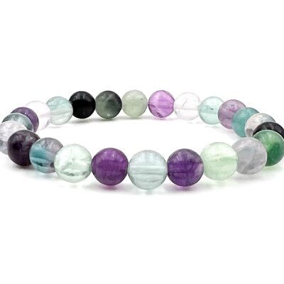 Pulsera de fluorita Pulsera de fluorita 8 mm