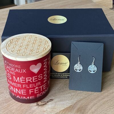 Coffret fête des mères Avec pendentif Arbre de Vie