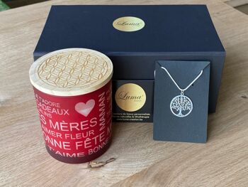 Coffret fête des mères Avec pendentif Arbre de Vie 4