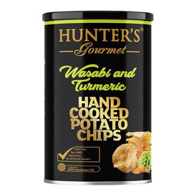 Hunter’s Gourmet Wasabi&Tumeric potato chips 150gr