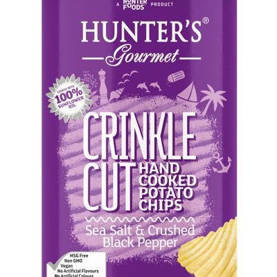 Hunter’s GourmetSea Salt & Black Pepper potato chips