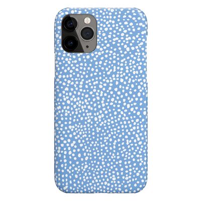 Sky Blue Animal Dots iPhone Case , iPhone XS