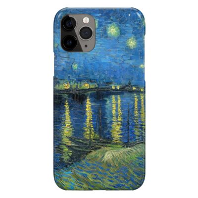Starry Night Over the Rhone - Van Gogh iPhone Case , iPhone XS Max