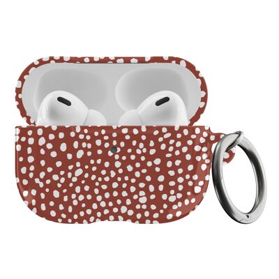 Terracotta Animal Dots Airpod Case , Airpod Classic