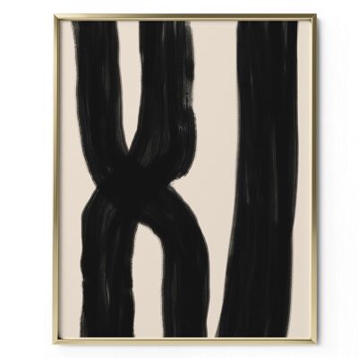The Abstract IV Abstract Art Print , 12x16in | 30x40cm