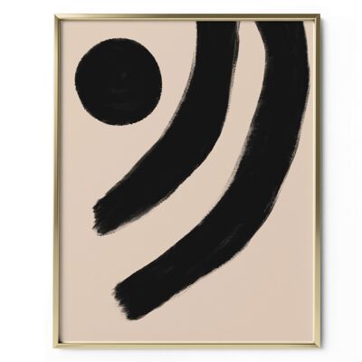 The Expressive Abstract Art Print , 5x7in | 13x18cm
