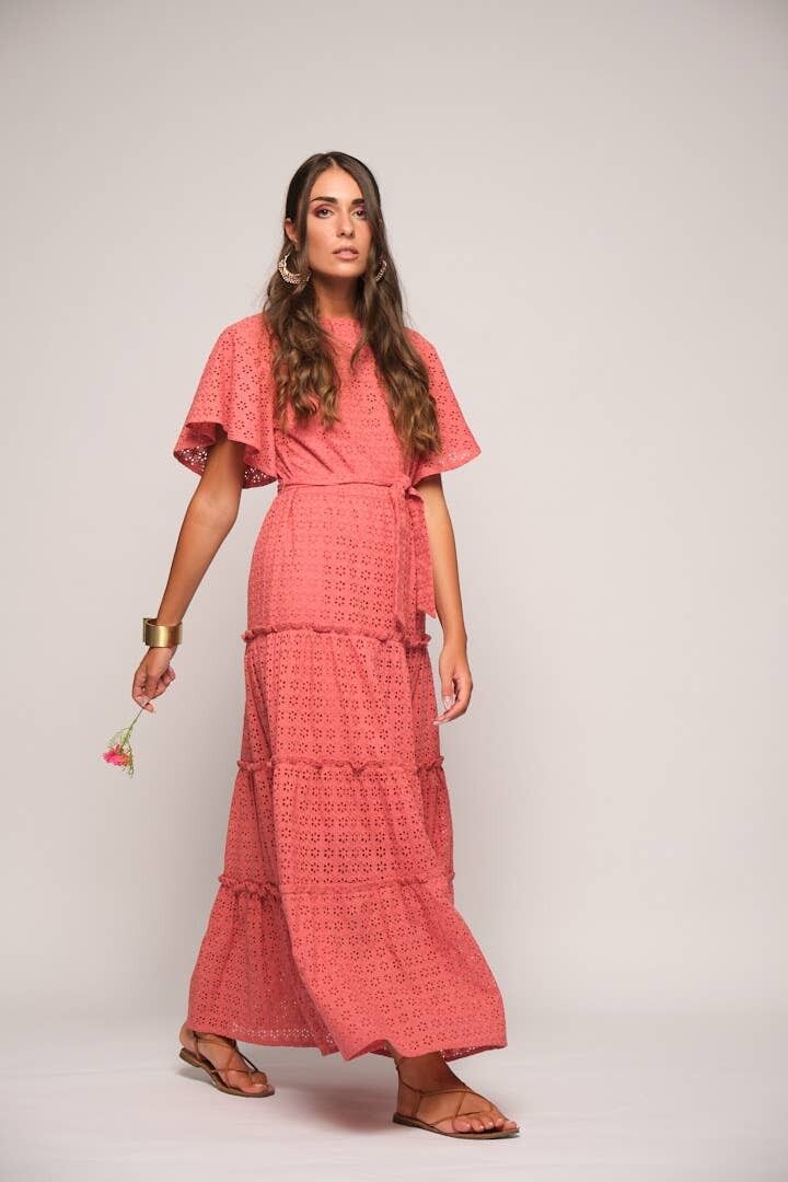 Abito in sangallo lungo S