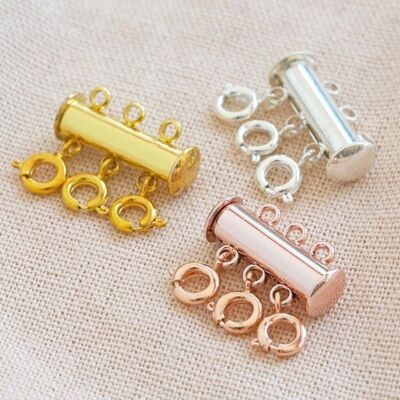 Necklace Separator in Rose Gold